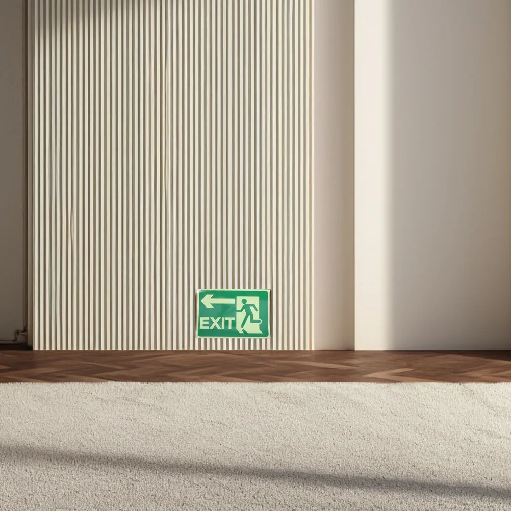 4Pcs Night Glow Exit Sign Sticker Self-Adhesive Luminous Safety Decal Emergency Evacuation Guidance for Mall Office Warehouse
4Pcs Night Glow Exit Sign Sticker Self-Adhesive Luminous Safety Decal Emergency Evacuation Guidance for Mall Office Warehouse