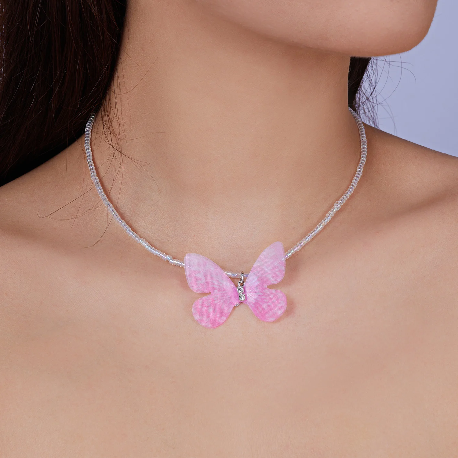 Simple Elegant Butterfly Choker Necklace for Women Fashion Handmade Rice Beads Necklace Girls Party Jewelry Gifts Ожерелье
Simple Elegant Butterfly Choker Necklace for Women Fashion Handmade Rice Beads Necklace Girls Party Jewelry Gifts Ожерелье