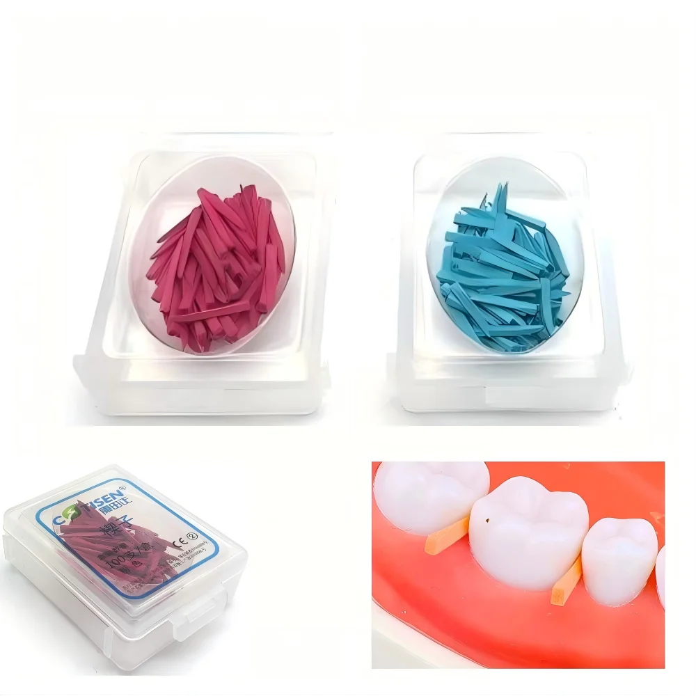 Dental Wooden Wedges Interdental Wooden Wedges Interproximal Matrix Band Placement Eco Friendly Autoclavable Available 100Pc/Box
Dental Wooden Wedges Interdental Wooden Wedges Interproximal Matrix Band Placement Eco Friendly Autoclavable Available 100Pc/Box