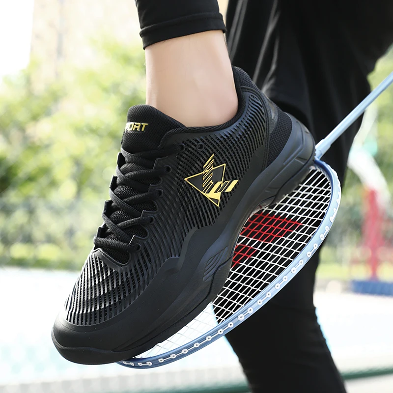 Обувь для бадминтона для мужчин, тренировочная легкая противоскользящая уличная теннисная обувь, кроссовки унисекс для мужчин и женщин
Обувь для бадминтона для мужчин, тренировочная легкая противоскользящая уличная теннисная обувь, кроссовки унисекс для мужчин и женщин