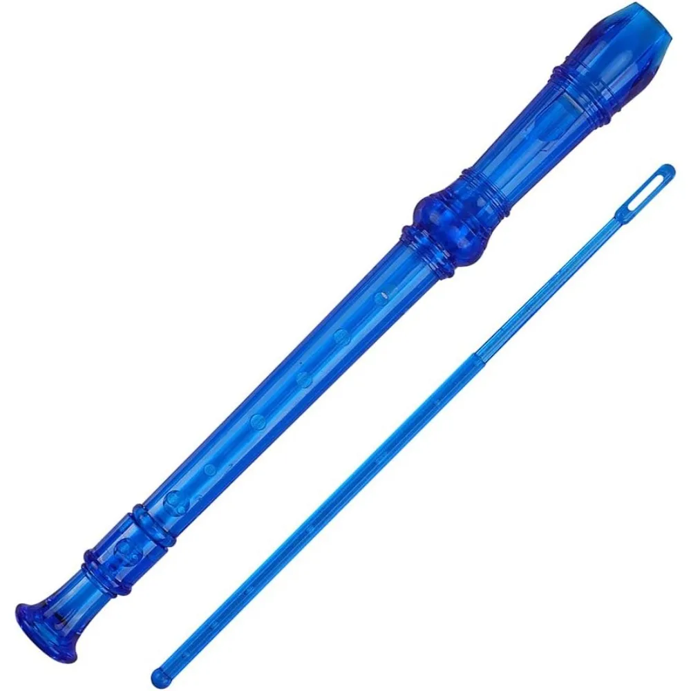 Descant Flauta Recorder Crystal Soprano Recorder 8 Hole Clarinet German Style Treble flute C Key for Students With Fingering Chart Instructions Transparent Blue
Descant Flauta Recorder Crystal Soprano Recorder 8 Hole Clarinet German Style Treble flute C Key for Students With Fingering Chart Instructions Transparent Blue