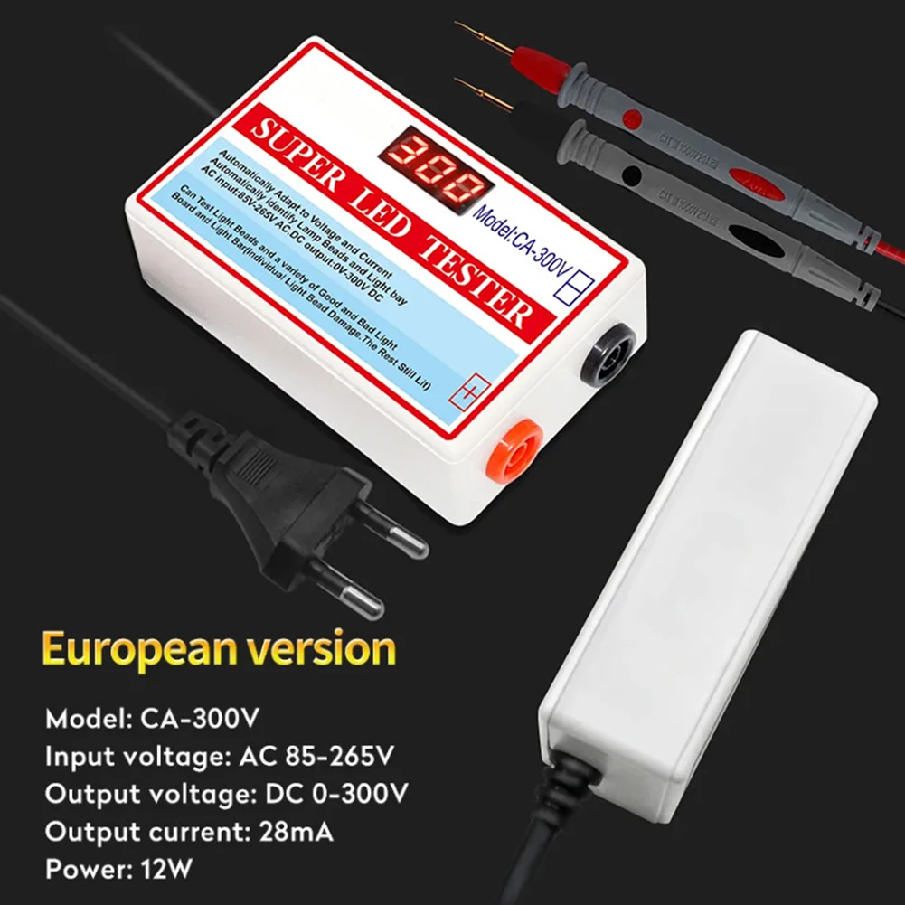 LED Tester LED Lamp TV Backlight Tester Multipurpose LED Strips Beads Test Tool Measurement Instruments For LED Light
LED Tester LED Lamp TV Backlight Tester Multipurpose LED Strips Beads Test Tool Measurement Instruments For LED Light
