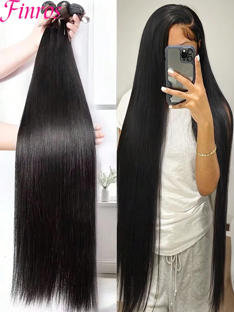 Finros 15A Brazilian Hair Bundles Straight Human Hair Weave Bundles Remy Hair Extension Natural Black 1/2/3/4 Pcs 8-30 Inches
Finros 15A Brazilian Hair Bundles Straight Human Hair Weave Bundles Remy Hair Extension Natural Black 1/2/3/4 Pcs 8-30 Inches