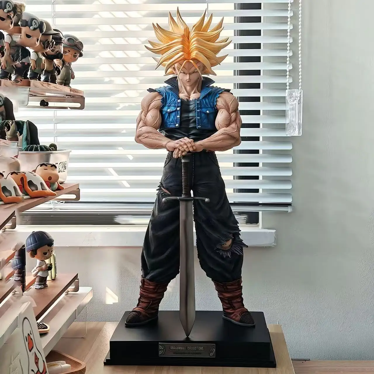 Jt Statue Dragon Ball Z Trunks Figure 53cm/20.87inch Future Trunks Super Saiyan Action Figures Collection Mode Toys Gifts
Jt Statue Dragon Ball Z Trunks Figure 53cm/20.87inch Future Trunks Super Saiyan Action Figures Collection Mode Toys Gifts