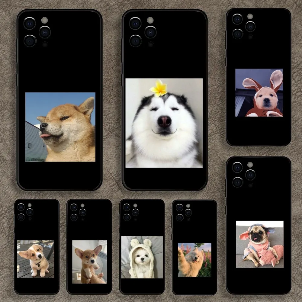 Expression Dog Cute Phone Case For Apple iPhone 15,14,13,12,11,Pro,X,XS,Max,XR,Plus,Mini Soft Black Cover
Expression Dog Cute Phone Case For Apple iPhone 15,14,13,12,11,Pro,X,XS,Max,XR,Plus,Mini Soft Black Cover