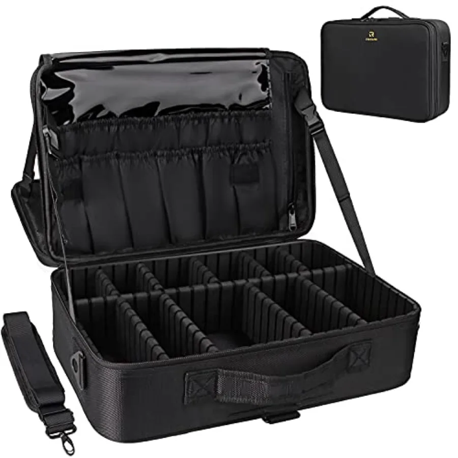 Makeup Ca Lar Makeup Bag essional Train Ca 6.5 inces Travel Cosmetic Organizer older of Makeup Artist Stoe Box, 3 Layer Lar Ca
Makeup Ca Lar Makeup Bag essional Train Ca 6.5 inces Travel Cosmetic Organizer older of Makeup Artist Stoe Box, 3 Layer Lar Ca