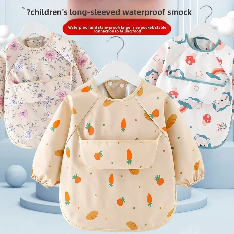 Baby Waterproof Feeding Cover Child Bib Reverse-Wear Anti-Fold Waterproof Nursery Meal Cover
Baby Waterproof Feeding Cover Child Bib Reverse-Wear Anti-Fold Waterproof Nursery Meal Cover