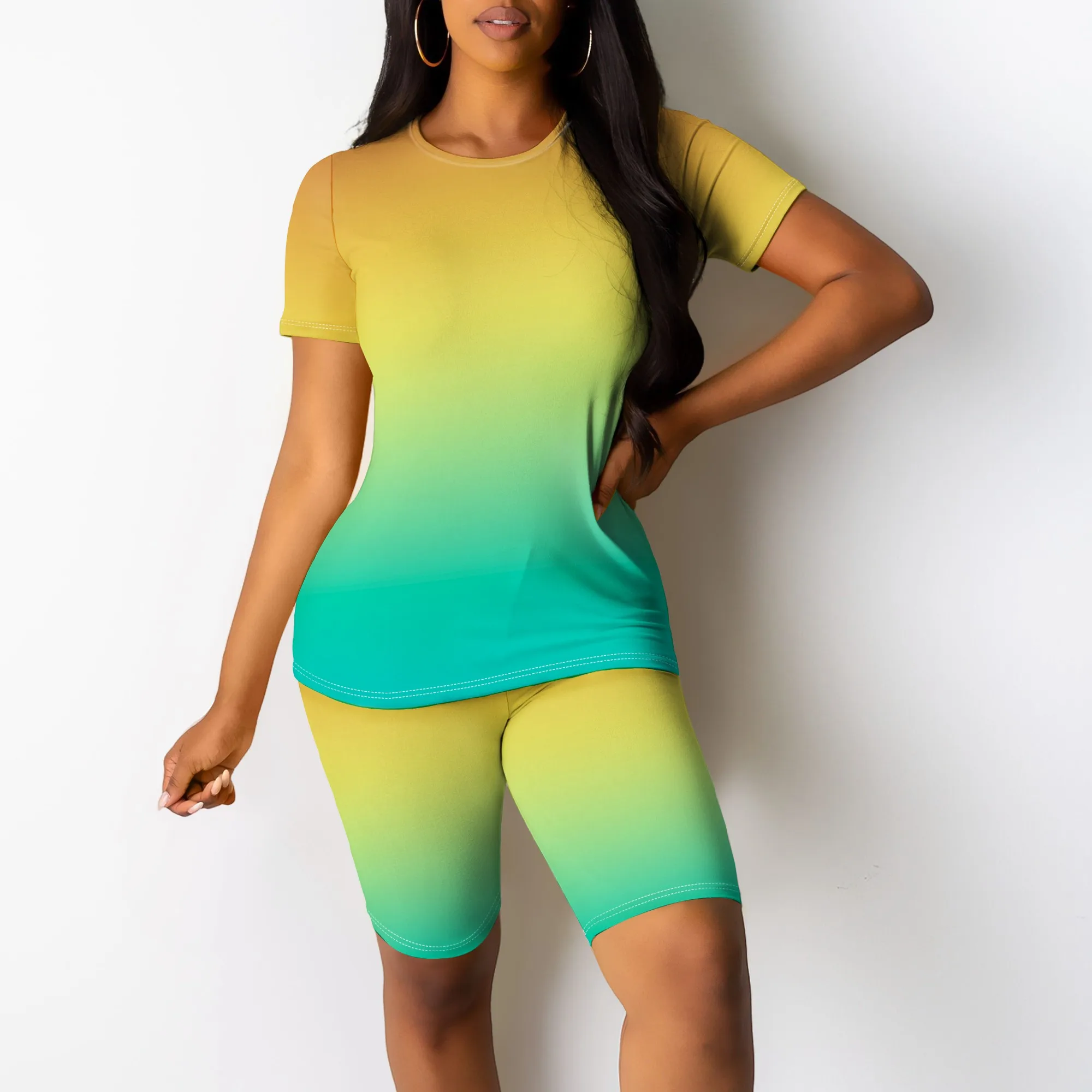 Women's Blue Tropical Two-Piece Printed Set Polyester Top Pants Party Spring Chic
Women's Blue Tropical Two-Piece Printed Set Polyester Top Pants Party Spring Chic