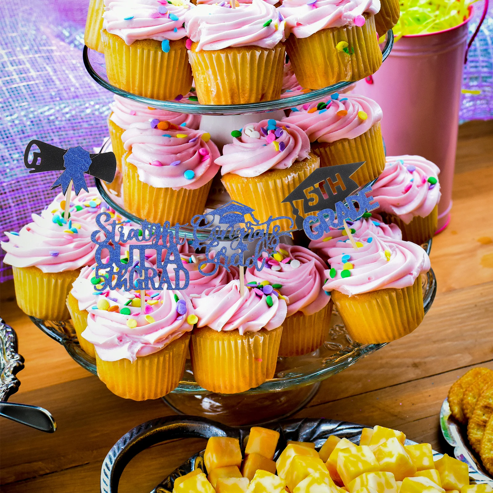 40pcs Cake Decorations Graduation Party Supplies Congrats Toppers Dessert Picks Celebrate Season Festive Safe Reliable
40pcs Cake Decorations Graduation Party Supplies Congrats Toppers Dessert Picks Celebrate Season Festive Safe Reliable