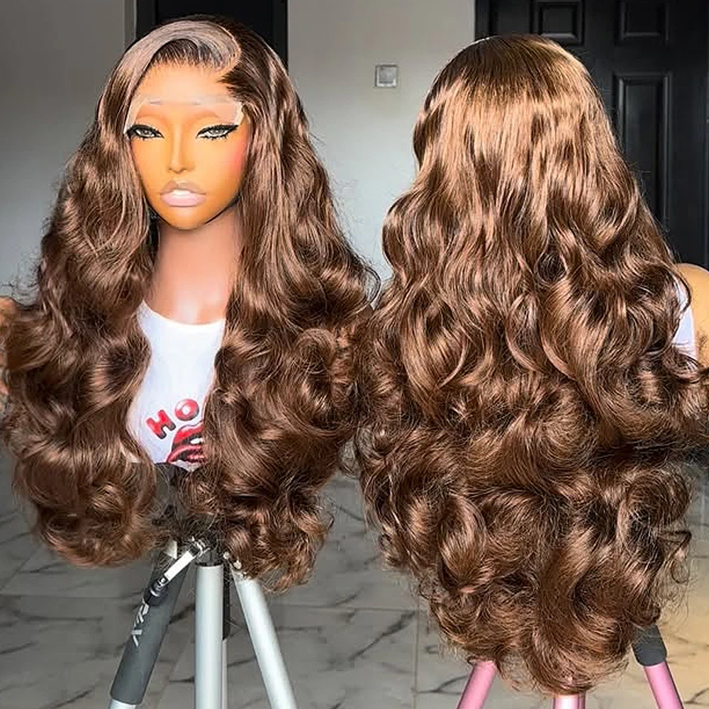 30 36 Inches Brown Color 400 Density Bouncy Curly 13x6/360 HD Lace Front 100% Human Hair Glueless Colored Wear And Go Curly Wigs
30 36 Inches Brown Color 400 Density Bouncy Curly 13x6/360 HD Lace Front 100% Human Hair Glueless Colored Wear And Go Curly Wigs