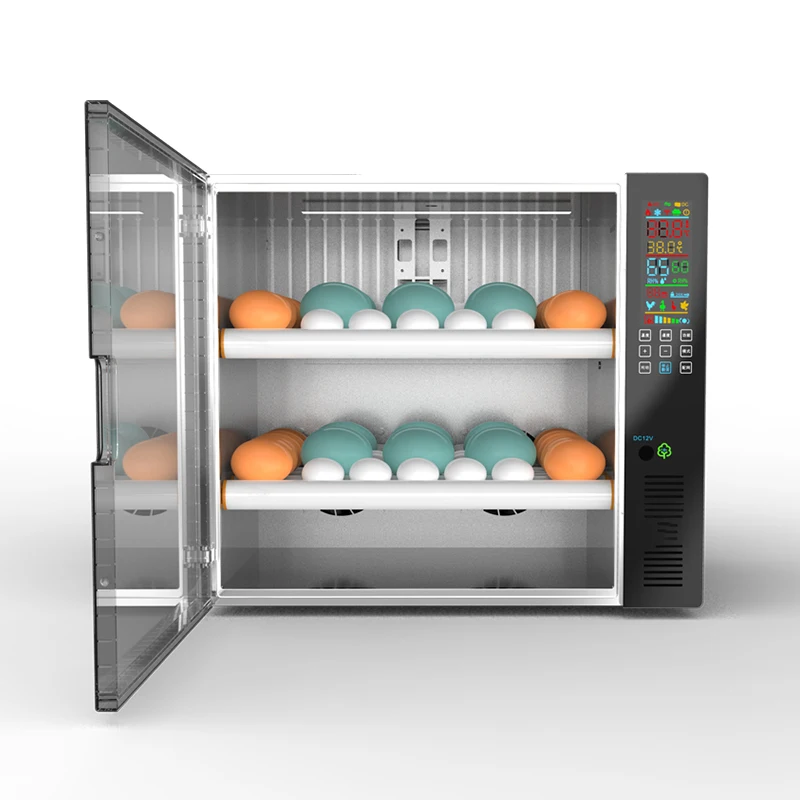 STLFHigh Hatching Rate 12V 110V 220V Automatic EggsHatching Machine 24EGGS 50EGGS Capacity Double Power Incubator Ostrich Chi
STLFHigh Hatching Rate 12V 110V 220V Automatic EggsHatching Machine 24EGGS 50EGGS Capacity Double Power Incubator Ostrich Chi