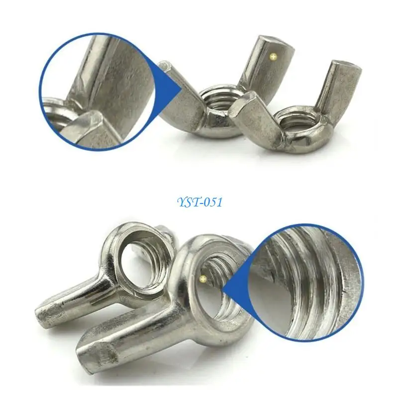 E15A Thumb Nut Assorted set Hand Tighten Wing Nut Steel Thumbnut set for Project
E15A Thumb Nut Assorted set Hand Tighten Wing Nut Steel Thumbnut set for Project