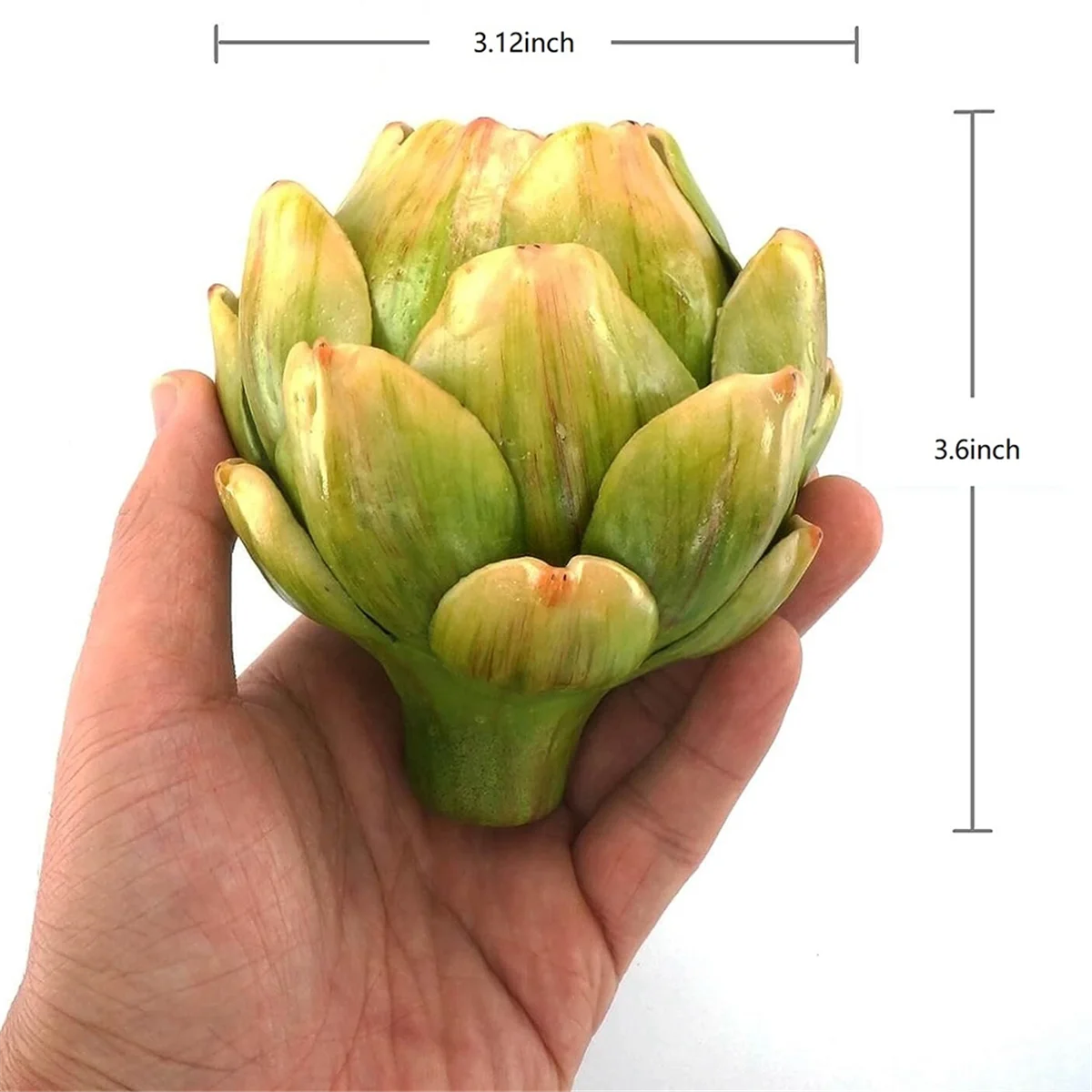 6Pack Artificial Artichoke Vegetables and Fruits for Home Wedding Table Decoration (Green)
6Pack Artificial Artichoke Vegetables and Fruits for Home Wedding Table Decoration (Green)