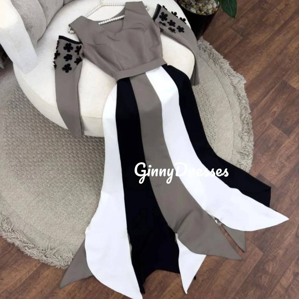 Индивидуальное платье трапециевидной формы с овальным вырезом длиной до пола, женское элегантное роскошное платье для выпускного вечера с рюшами и молнией на подкладке с длинными рукавами Cockt
Индивидуальное платье трапециевидной формы с овальным вырезом длиной до пола, женское элегантное роскошное платье для выпускного вечера с рюшами и молнией на подкладке с длинными рукавами Cockt