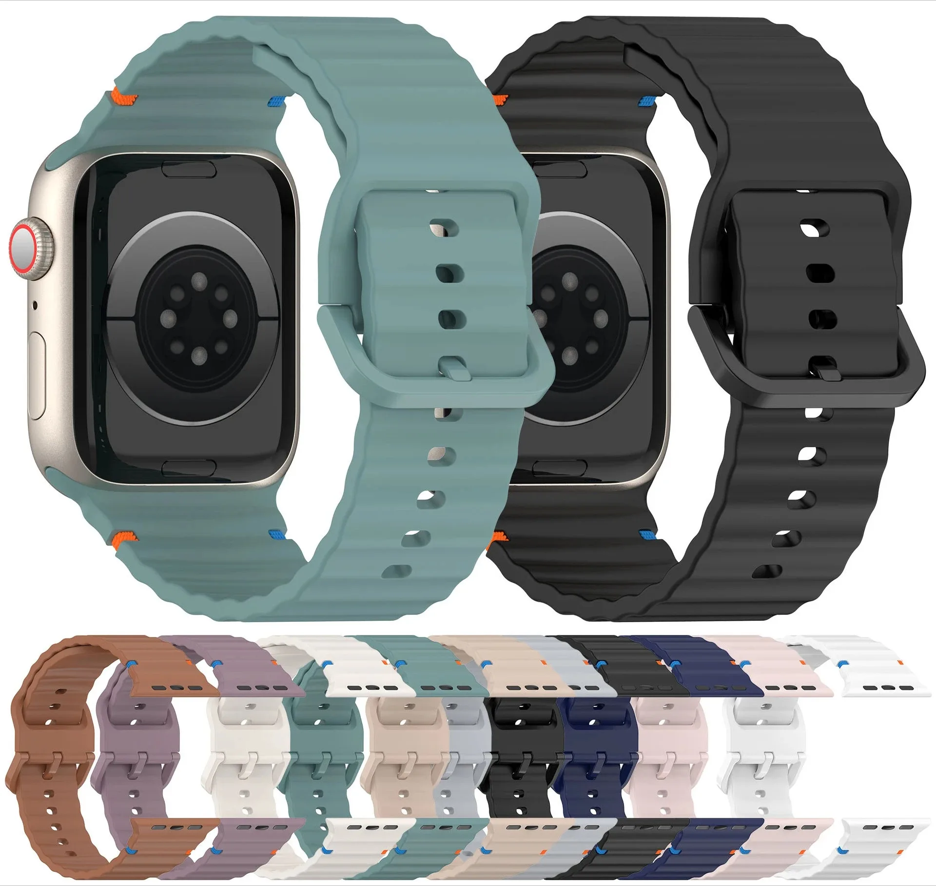 Ремешок силиконовый для Apple Watch Band 9 10 8 7 45 мм 46 мм Ultra 49 мм, спортивный браслет с цветной пряжкой для Iwatch 6 5 SE 44 42 мм 40 мм
Ремешок силиконовый для Apple Watch Band 9 10 8 7 45 мм 46 мм Ultra 49 мм, спортивный браслет с цветной пряжкой для Iwatch 6 5 SE 44 42 мм 40 мм