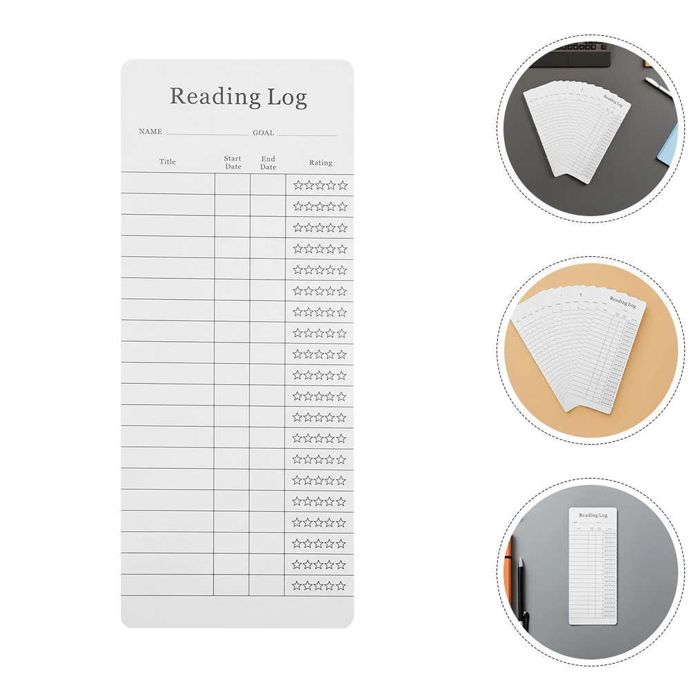 30 Pcs Read List Bookmark Tracker Vintage Bookmarks Coated Paper Reading Strips Log
30 Pcs Read List Bookmark Tracker Vintage Bookmarks Coated Paper Reading Strips Log