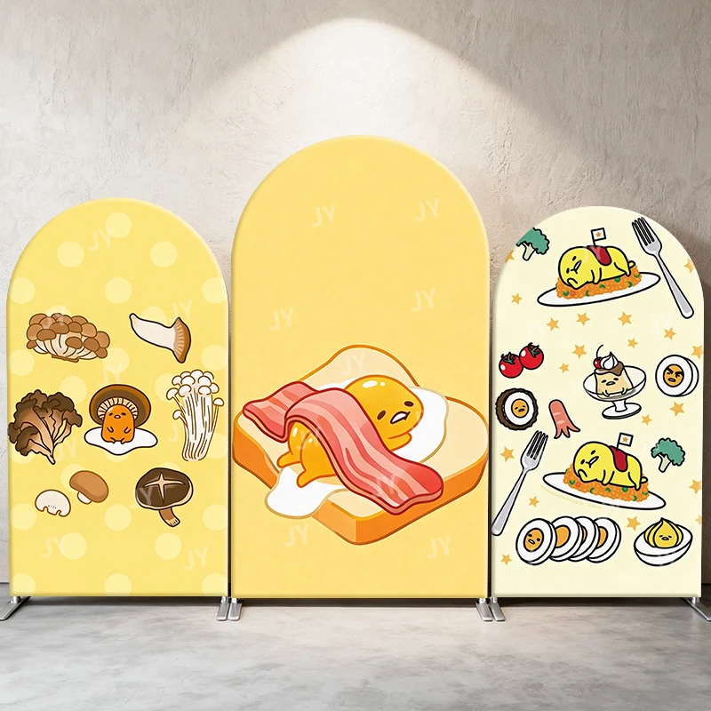 Gudetama Breakfast & Food Theme Arch Backdrop Cover Cute Cartoon Scene For Kids Birthday Baby Shower Photo Booth Background
Gudetama Breakfast & Food Theme Arch Backdrop Cover Cute Cartoon Scene For Kids Birthday Baby Shower Photo Booth Background