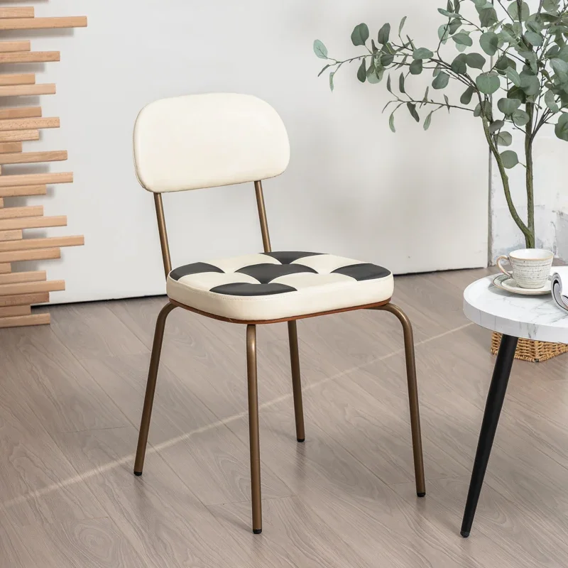 Modern Dining Chair: Comfortable Cushioned Designer Seating, Sturdy Metal Frame, Simple Elegance for Dining and Living Spaces
Modern Dining Chair: Comfortable Cushioned Designer Seating, Sturdy Metal Frame, Simple Elegance for Dining and Living Spaces
