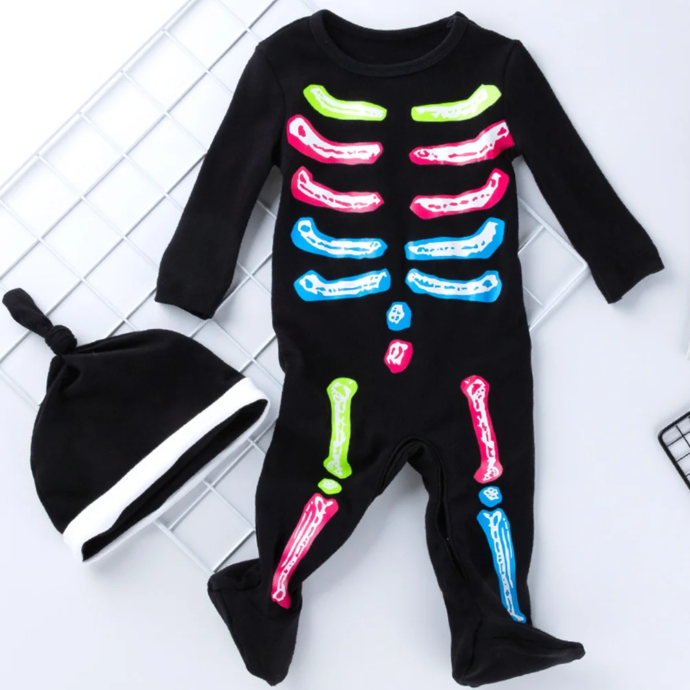 Baby Jumpsuit Long Sleeve Black Romper Toddler Clothes Halloween One-piece Cotton Themed
Baby Jumpsuit Long Sleeve Black Romper Toddler Clothes Halloween One-piece Cotton Themed