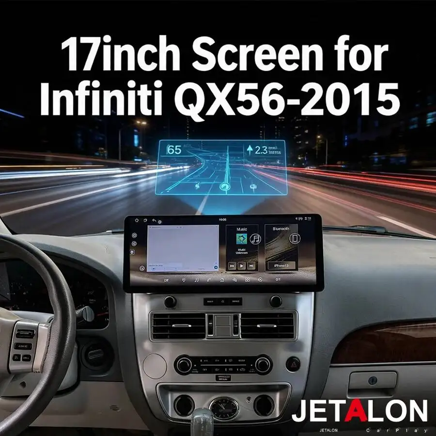 Android 15 128G BT Car Radio Stereo HU For INFINITI QX56 Nissan Armada 2008-2015 Navi GPS 17inch Qled Screen Wireless Carplay
Android 15 128G BT Car Radio Stereo HU For INFINITI QX56 Nissan Armada 2008-2015 Navi GPS 17inch Qled Screen Wireless Carplay