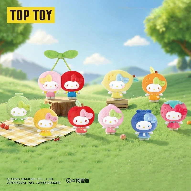 TOPTOY Sanrio HELLO KITTY FRUIT HOUSE Mystery Box Surprise Bag Pendant Collect Keychain Anime Doll Decor Toy Gift
TOPTOY Sanrio HELLO KITTY FRUIT HOUSE Mystery Box Surprise Bag Pendant Collect Keychain Anime Doll Decor Toy Gift
