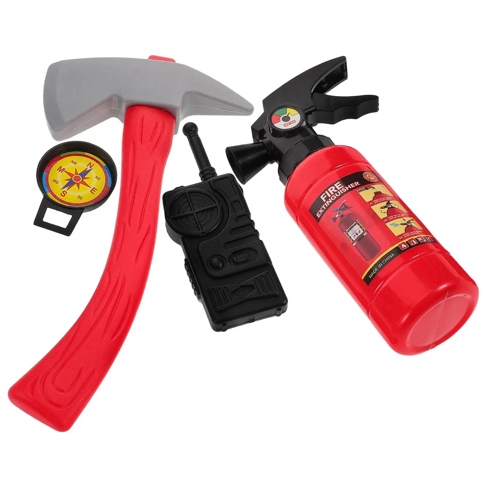 Children's Firefighter Set Kids Gear Firefighting Toys Favors Plastic Fireman Costume Role Play Extinguisher
Children's Firefighter Set Kids Gear Firefighting Toys Favors Plastic Fireman Costume Role Play Extinguisher