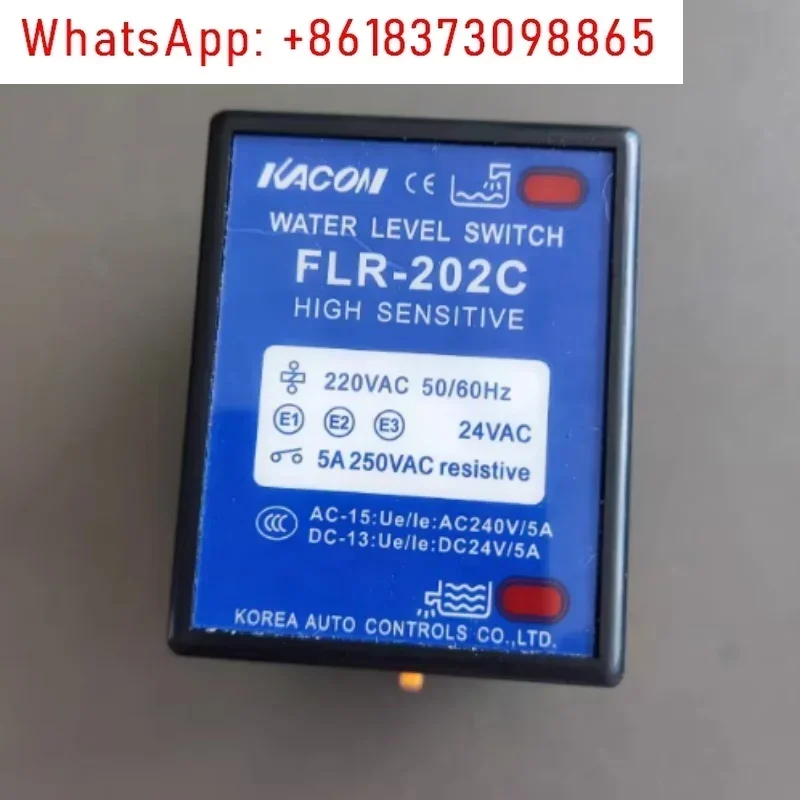 Water level relay FLR-202C electrode controller liquid level controller 
Water level relay FLR-202C electrode controller liquid level controller