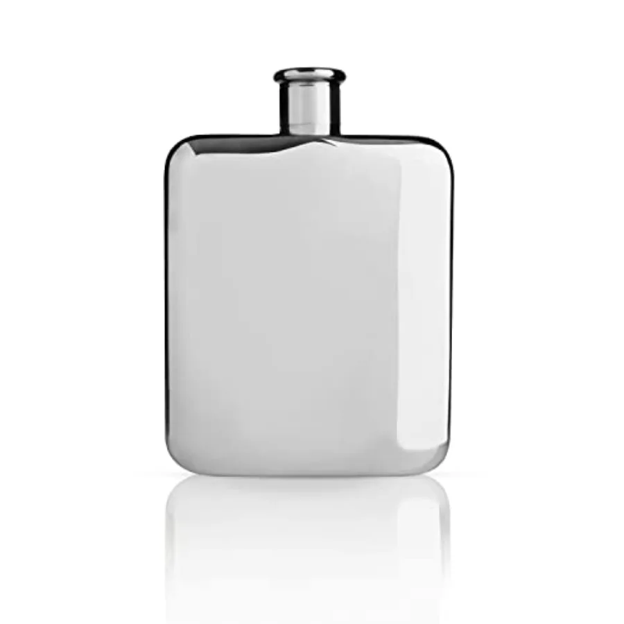 Stainless Steel Pocket Hip Flask for Men and Women, Mirror Silver Finish, Elegant and Modern Design, Leakproof Liquor Flask for
Stainless Steel Pocket Hip Flask for Men and Women, Mirror Silver Finish, Elegant and Modern Design, Leakproof Liquor Flask for