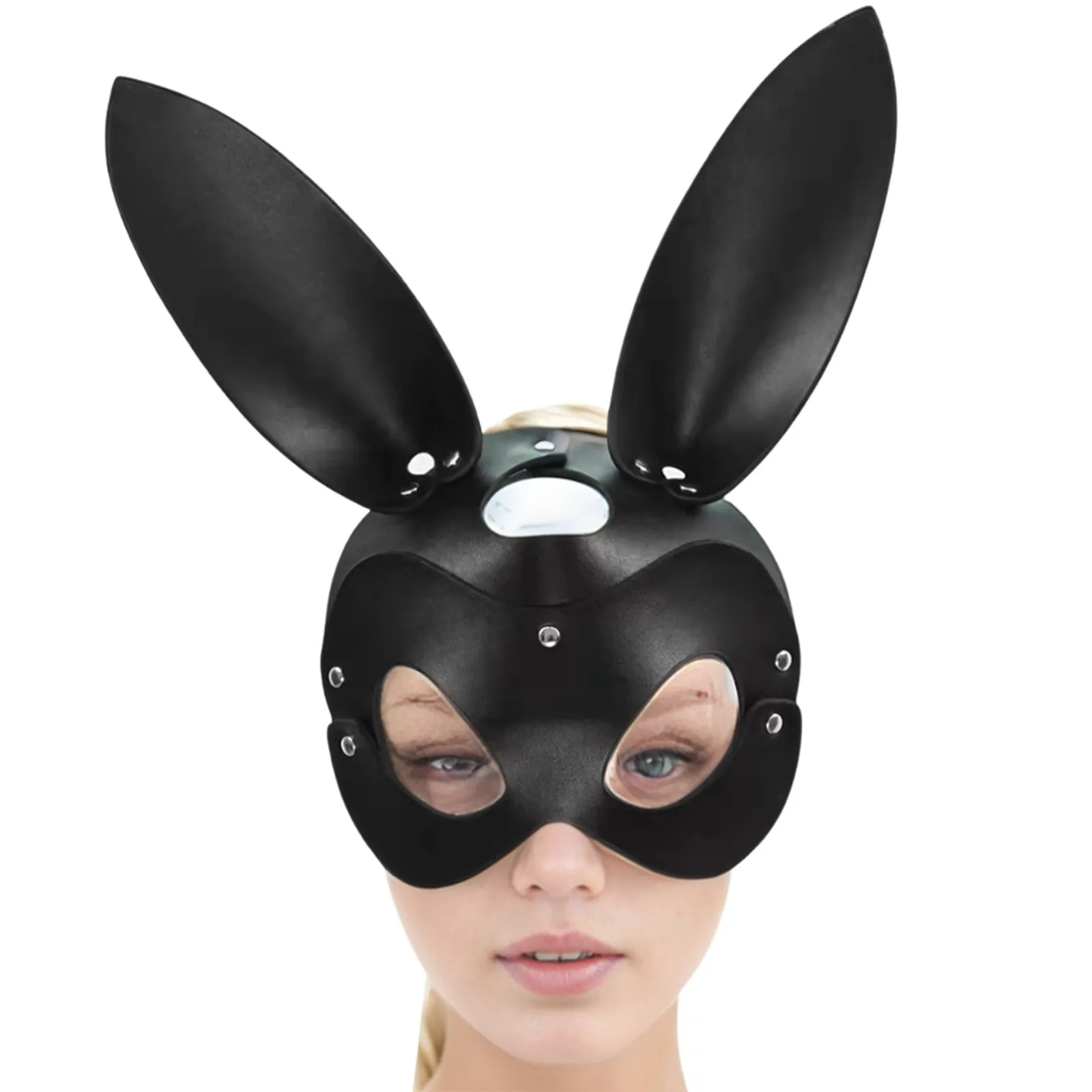 Women Halloween Female Leather Mask Half Face Fox Cat Sexy Cosplay Bunny Masks Goth Punk Party Bar Nightclub Costume Accessories
Women Halloween Female Leather Mask Half Face Fox Cat Sexy Cosplay Bunny Masks Goth Punk Party Bar Nightclub Costume Accessories