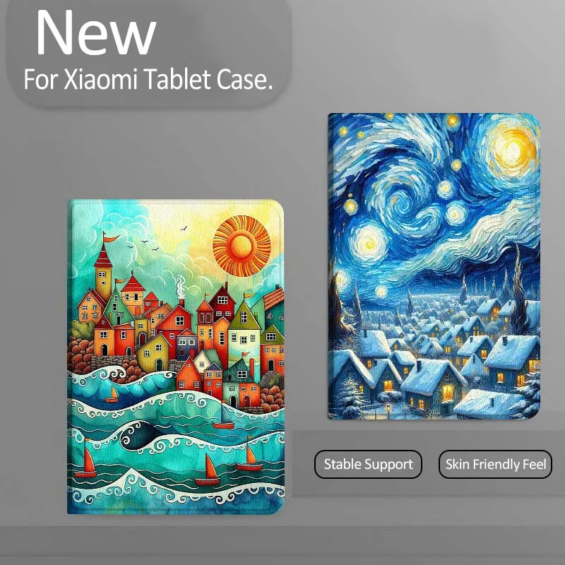 Starry Night Village House Tablet Case For Xiaomi Redmi Mi Pad 4 5 6 7 8 K SE Mini Pro Plus Max 10.1 11.2 inch
Starry Night Village House Tablet Case For Xiaomi Redmi Mi Pad 4 5 6 7 8 K SE Mini Pro Plus Max 10.1 11.2 inch