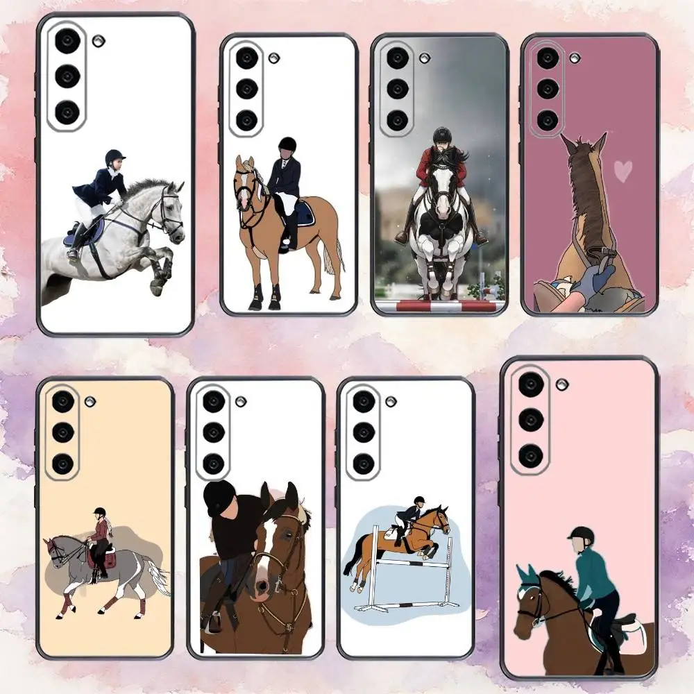 H-Horse riding Phone Case For Samsung Galaxy A73,A72,A71,A70,A53,A52,A51,Others Soft Black Cover
H-Horse riding Phone Case For Samsung Galaxy A73,A72,A71,A70,A53,A52,A51,Others Soft Black Cover