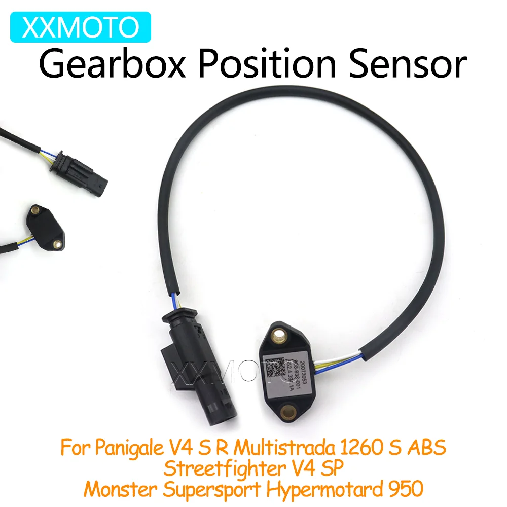 For Ducati Panigale V4 S R Multistrada 1260 S ABS Streetfighter V4 SP Monster Supersport Hypermotard 950 Gearbox Position Sensor
For Ducati Panigale V4 S R Multistrada 1260 S ABS Streetfighter V4 SP Monster Supersport Hypermotard 950 Gearbox Position Sensor