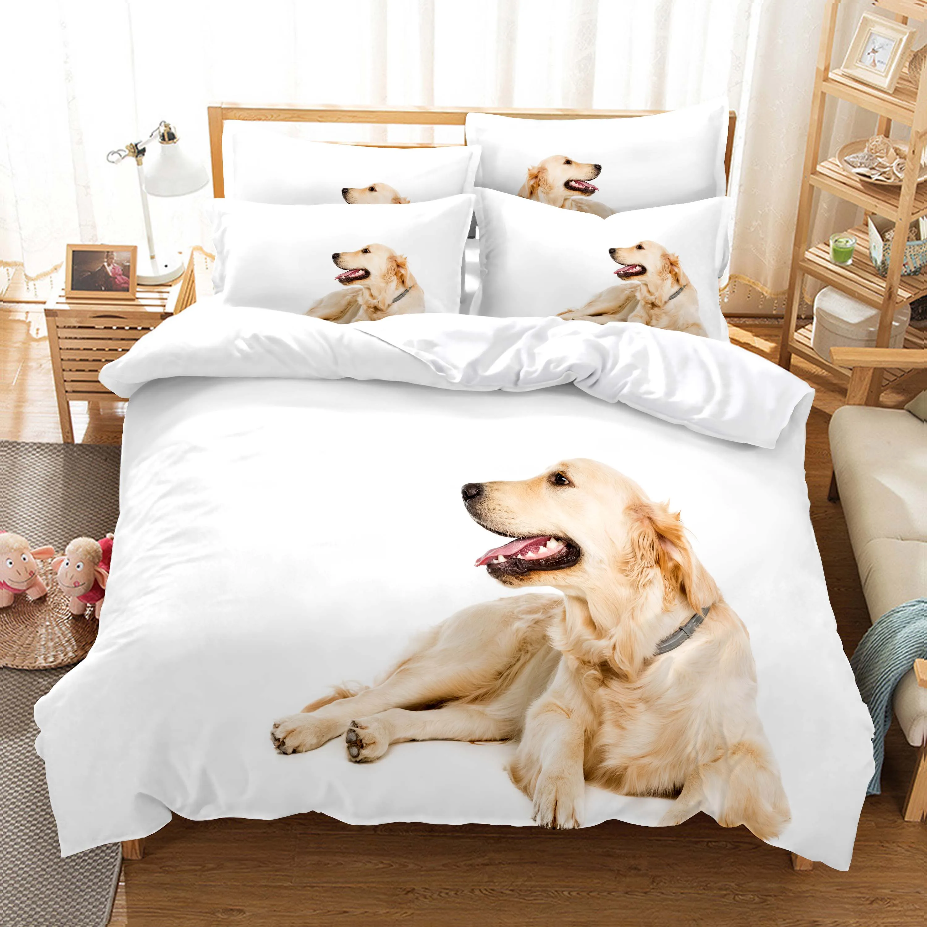 3d Giraffe Deer Bedclothes Cotton Bedding Set Adults Duvet Cover Sets Twin Full Queen King Bedroom Quilt Cover Housse De Couette
3d Giraffe Deer Bedclothes Cotton Bedding Set Adults Duvet Cover Sets Twin Full Queen King Bedroom Quilt Cover Housse De Couette
