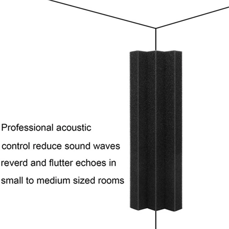 B93B-64 Pcs Acoustic Panels Bass Trap Corner Studio Foam Sound Insulation Pad Wall Panel Corner Block For Studio Or Theater 
B93B-64 Pcs Acoustic Panels Bass Trap Corner Studio Foam Sound Insulation Pad Wall Panel Corner Block For Studio Or Theater