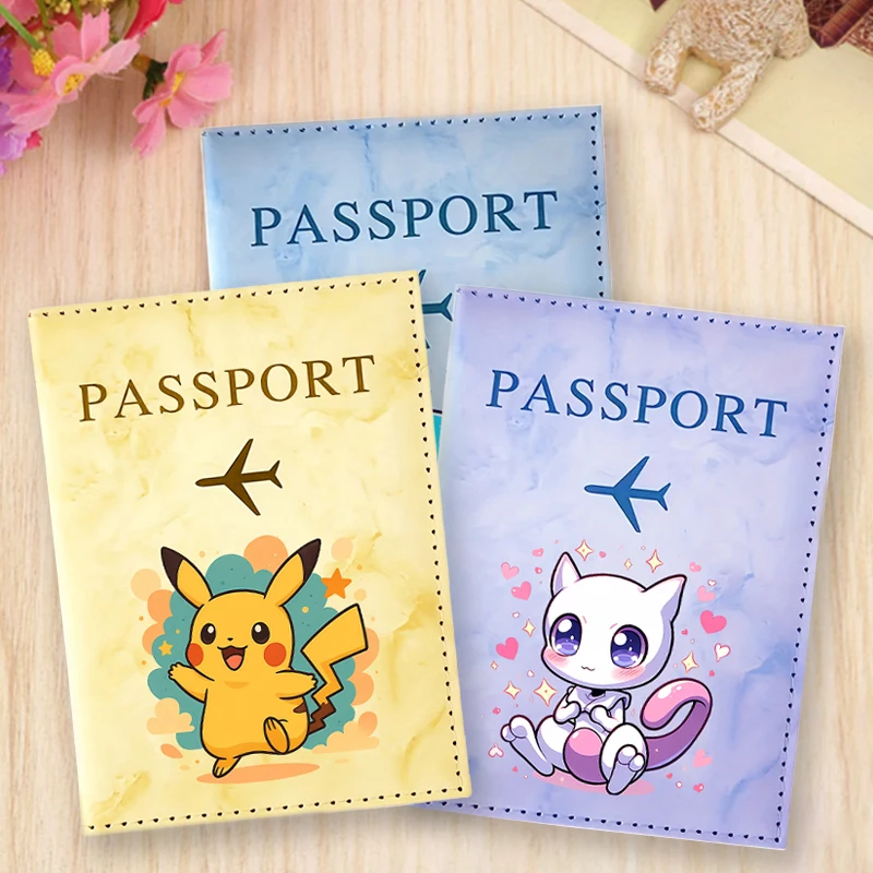 Pokemons Pikachu Passport Holder Mewtwo Squirtle Portable PU Passport Cover Cartoon Passport Protective Case Travel Essential
Pokemons Pikachu Passport Holder Mewtwo Squirtle Portable PU Passport Cover Cartoon Passport Protective Case Travel Essential