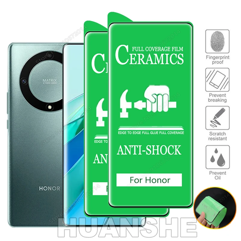 3-5PCS HD Soft Curved Ceramic Film Screen Protector for Honor X9A, Magic 5 Lite/Pro, 90/50/80/70 Pro Plus, Not Glass
3-5PCS HD Soft Curved Ceramic Film Screen Protector for Honor X9A, Magic 5 Lite/Pro, 90/50/80/70 Pro Plus, Not Glass