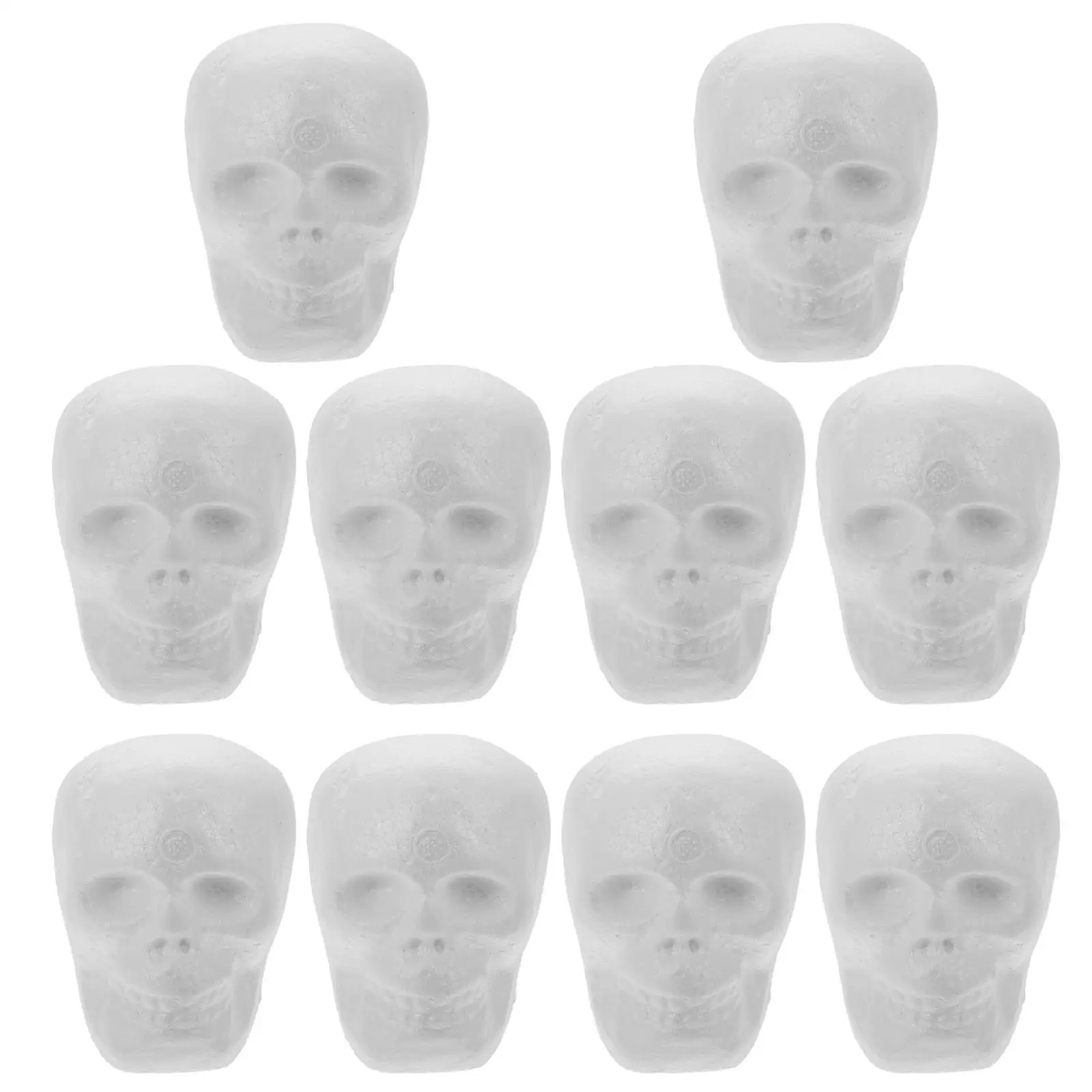 10 Pcs Ghost Head Pendant 9cm White Foam Embryos Decor Kids Ornaments Crafts Expanded Balls Grimace Handicrafts
10 Pcs Ghost Head Pendant 9cm White Foam Embryos Decor Kids Ornaments Crafts Expanded Balls Grimace Handicrafts