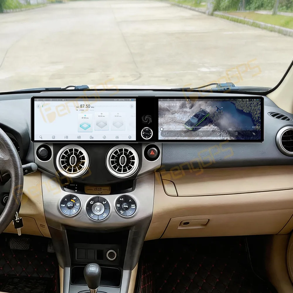 24.6 Inch Screen Car Radio For Toyota RAV4 2008-2012 Android Auto GPS Navigation Multimedia Video Stereo Receiver Head Unit
24.6 Inch Screen Car Radio For Toyota RAV4 2008-2012 Android Auto GPS Navigation Multimedia Video Stereo Receiver Head Unit