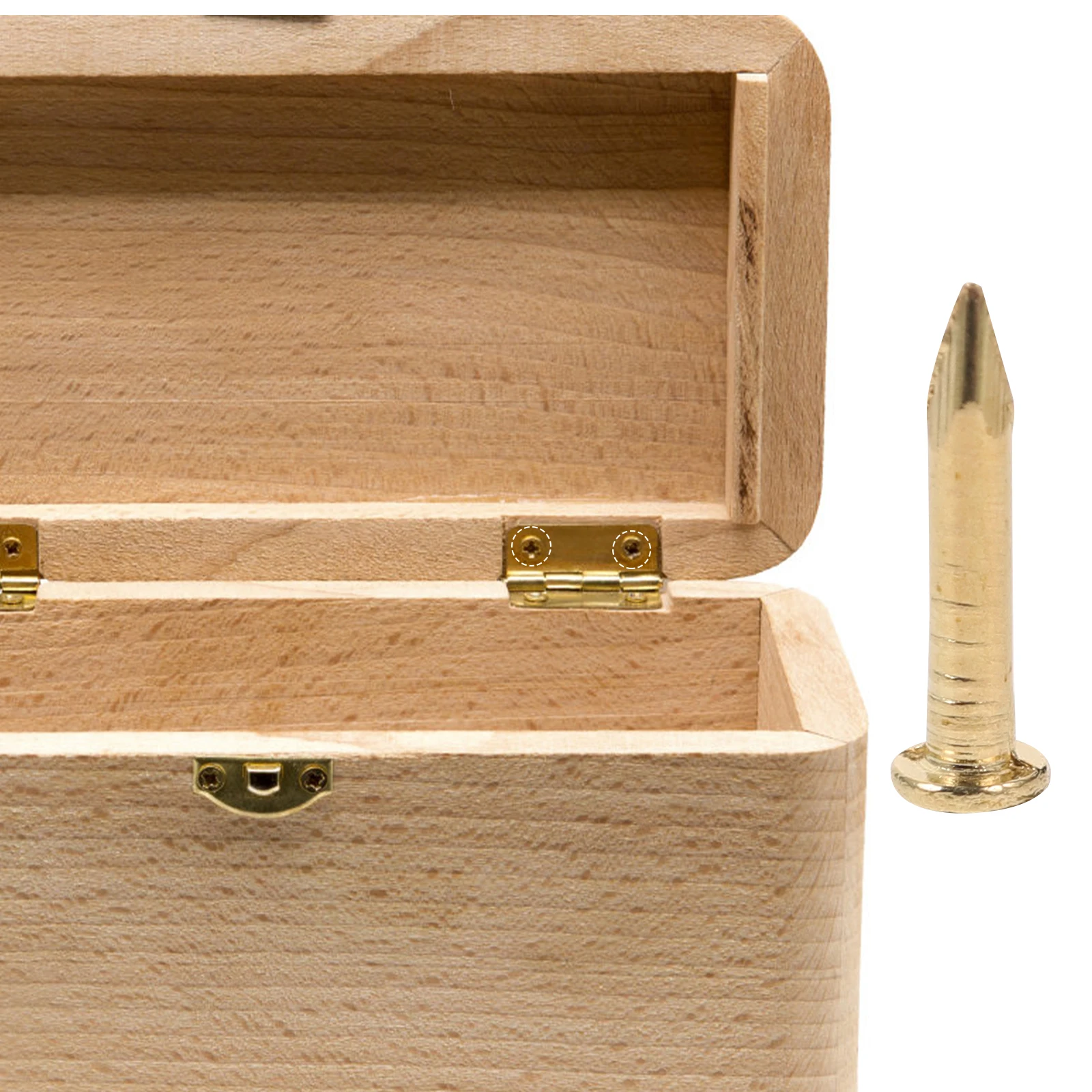 200pcs 8Mm Brass Nails Round Head Small Fastening Hardware For Furniture Hinges Decorative Boxes Diy Crafts Brass Furniture
200pcs 8Mm Brass Nails Round Head Small Fastening Hardware For Furniture Hinges Decorative Boxes Diy Crafts Brass Furniture