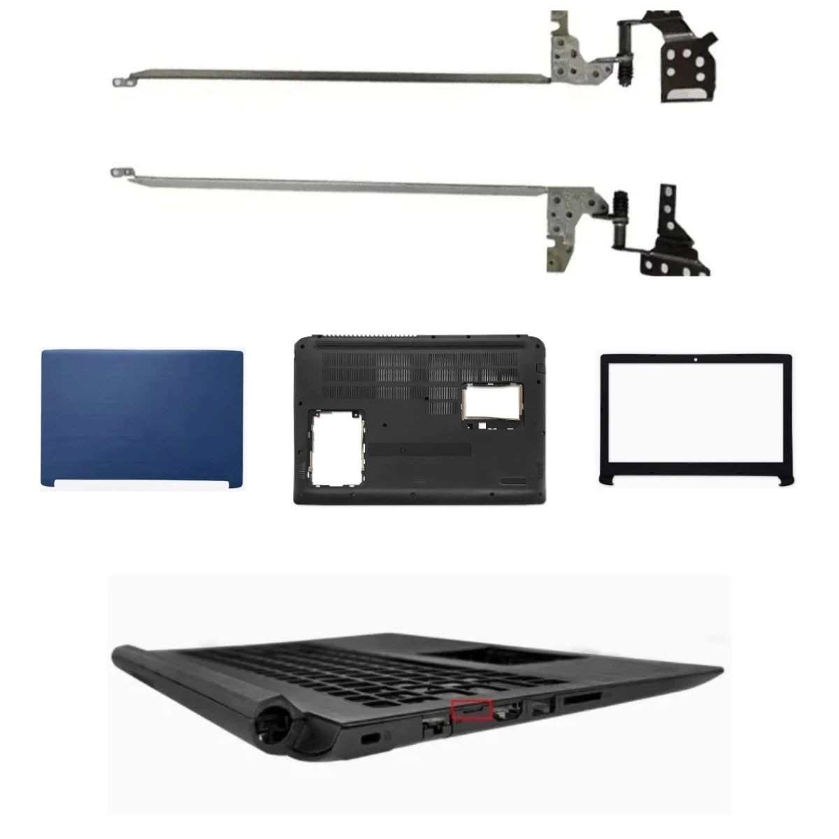 Shell Aspire5 A315-41 N17C4 A515-51 41 A315-53G A615-51Top cover screen bezel palm rest bottom base hinge and keyboard
Shell Aspire5 A315-41 N17C4 A515-51 41 A315-53G A615-51Top cover screen bezel palm rest bottom base hinge and keyboard