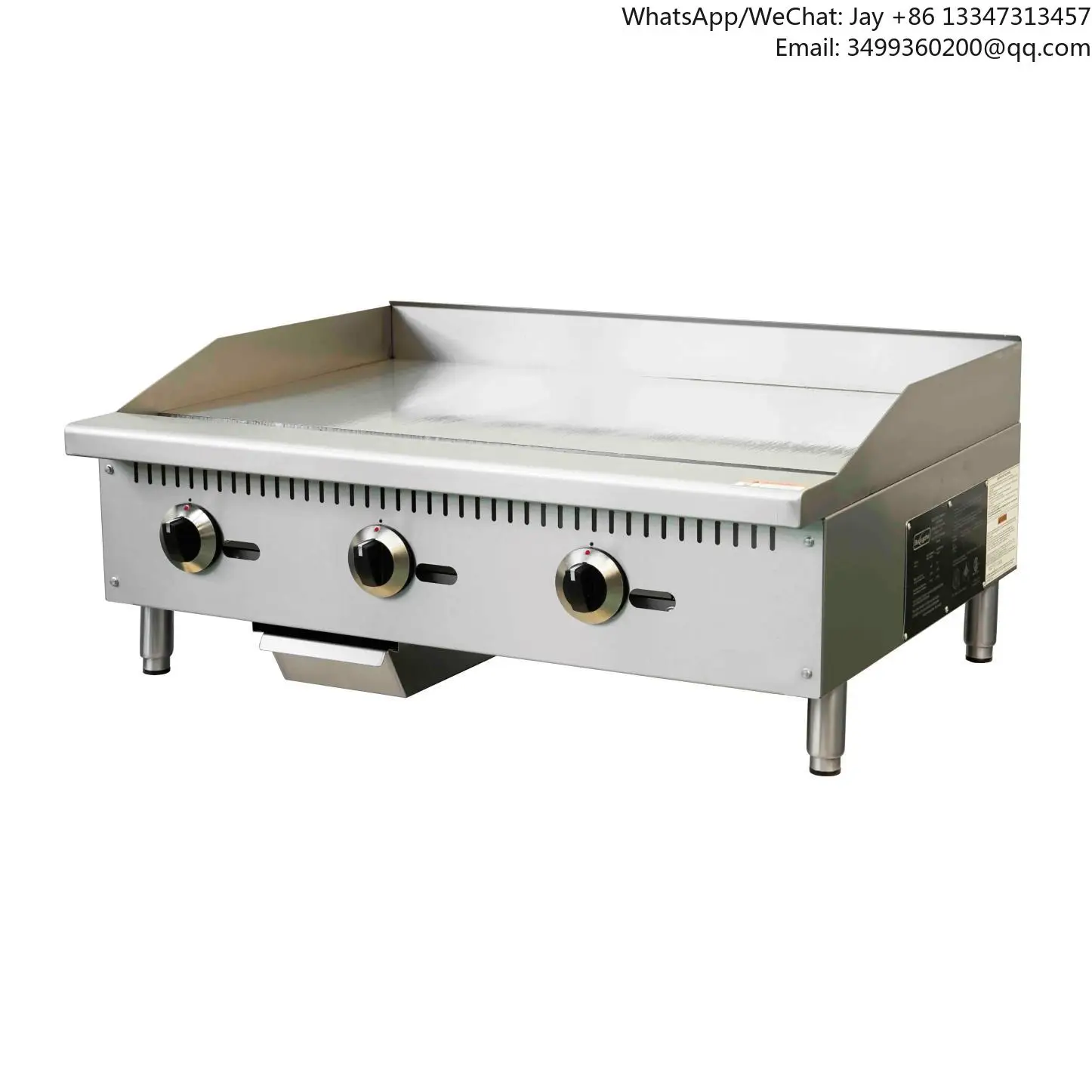 2026Professional 3-burner Gas Griddle Heavy-Duty Commercial Cooking Appliance For Restaurants Use
2026Professional 3-burner Gas Griddle Heavy-Duty Commercial Cooking Appliance For Restaurants Use