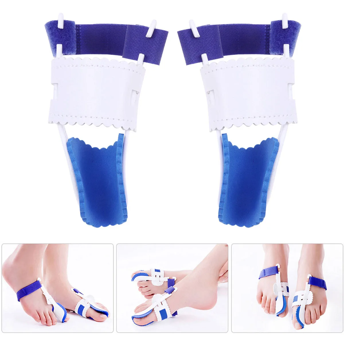 2pcs Hallux Corrector Toe Alignment Splint Night Bunions Pain Relief Foot Care Tool Adjustable Self Adhesive Tape
2pcs Hallux Corrector Toe Alignment Splint Night Bunions Pain Relief Foot Care Tool Adjustable Self Adhesive Tape