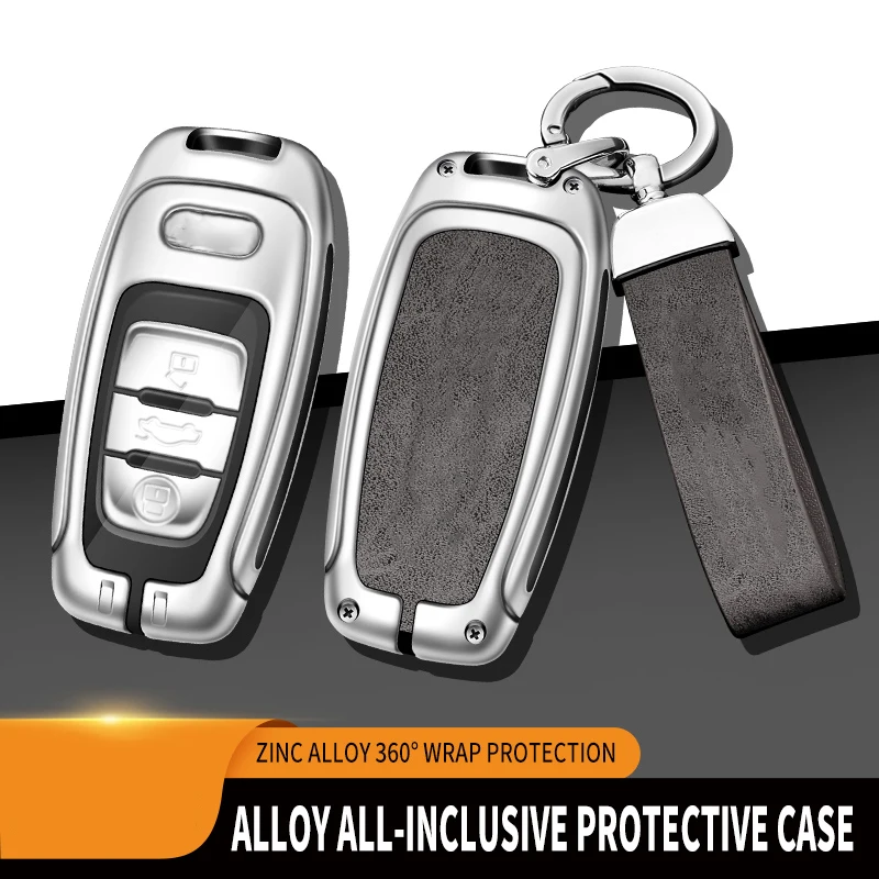 Zinc alloy leather car key cover for Audi Q3 Q5 Q7 A1 A3 8PA4 B9 A5 A6 C7 8S 8W A7 A8 4M S4 S5 S6 S7 S8 RS3 RS6 SQ5 TTS TFSI
Zinc alloy leather car key cover for Audi Q3 Q5 Q7 A1 A3 8PA4 B9 A5 A6 C7 8S 8W A7 A8 4M S4 S5 S6 S7 S8 RS3 RS6 SQ5 TTS TFSI