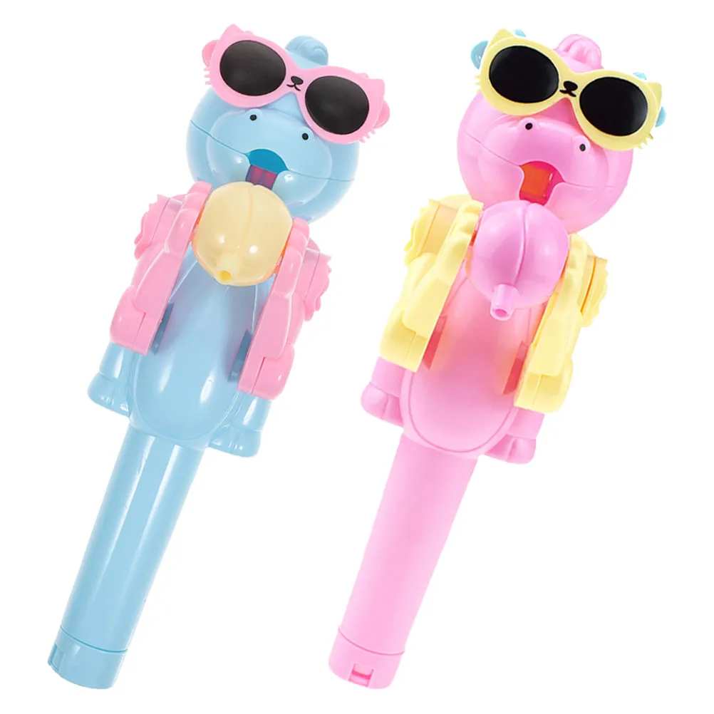 2pcs Dinosaur Robot Toys Creative Lollipop Party Holder Plastic Candy Storage Cool Gifts Birthday Prank Toy Lightweight
2pcs Dinosaur Robot Toys Creative Lollipop Party Holder Plastic Candy Storage Cool Gifts Birthday Prank Toy Lightweight