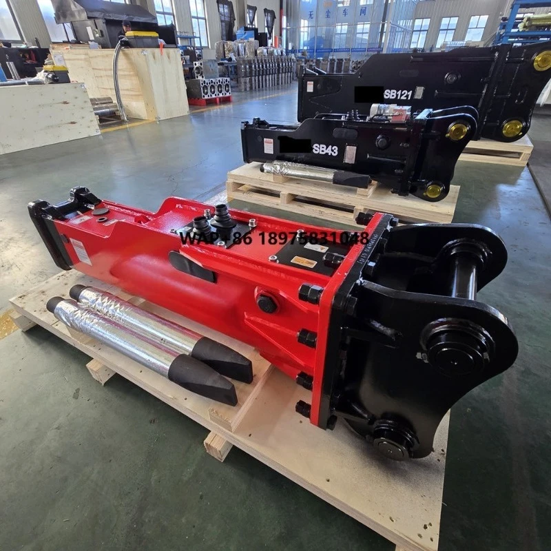 YTCT43B red hydraulic rock breaker, hydraulic crusher, excavator crusher, German market
YTCT43B red hydraulic rock breaker, hydraulic crusher, excavator crusher, German market