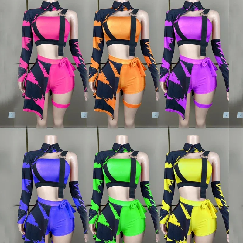 6 Colors Irregular Sleeves Festival Outfit Women Group Party Jazz Dance Clothing Cosplay Nightclub Dj Ds Gogo Costume XS7339
6 Colors Irregular Sleeves Festival Outfit Women Group Party Jazz Dance Clothing Cosplay Nightclub Dj Ds Gogo Costume XS7339