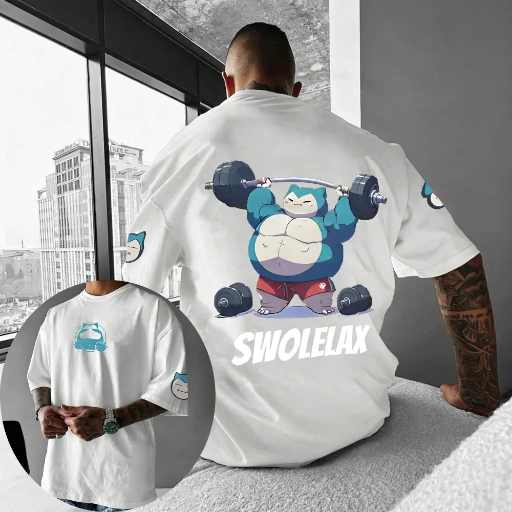 Oversized Cosplay Costumes Pokémon Snorlax Unisex 2026 Summer Harajuku Anime Print Y2K Hip-hop Casual Pure Cotton T-shirt
Oversized Cosplay Costumes Pokémon Snorlax Unisex 2026 Summer Harajuku Anime Print Y2K Hip-hop Casual Pure Cotton T-shirt