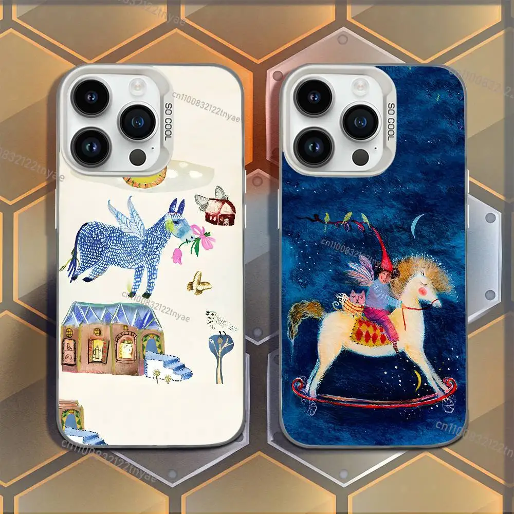 Cute cartoon horse Phone Case For iPhone 17,16,15,14,13,12,11,Mini,Pro,E,MAX White Candy Matte Shockproof Cover
Cute cartoon horse Phone Case For iPhone 17,16,15,14,13,12,11,Mini,Pro,E,MAX White Candy Matte Shockproof Cover