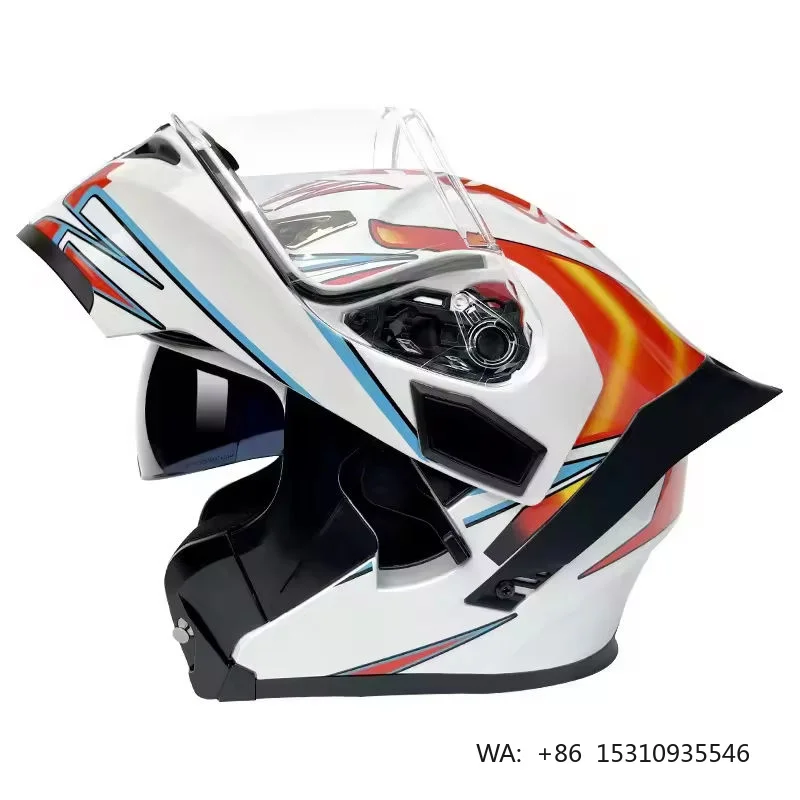 High Quality Full Face Motorcycle Helmet Material Universal Safety for Bicycle Electric Bike All Season Riding
High Quality Full Face Motorcycle Helmet Material Universal Safety for Bicycle Electric Bike All Season Riding