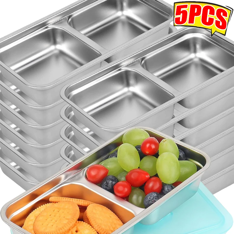 Stainless Steel Sealed Crisper Divided Lunch Box Fresh-keep Snacks Food Storage Containers with Lids Outdoor Camping Bento Box
Stainless Steel Sealed Crisper Divided Lunch Box Fresh-keep Snacks Food Storage Containers with Lids Outdoor Camping Bento Box